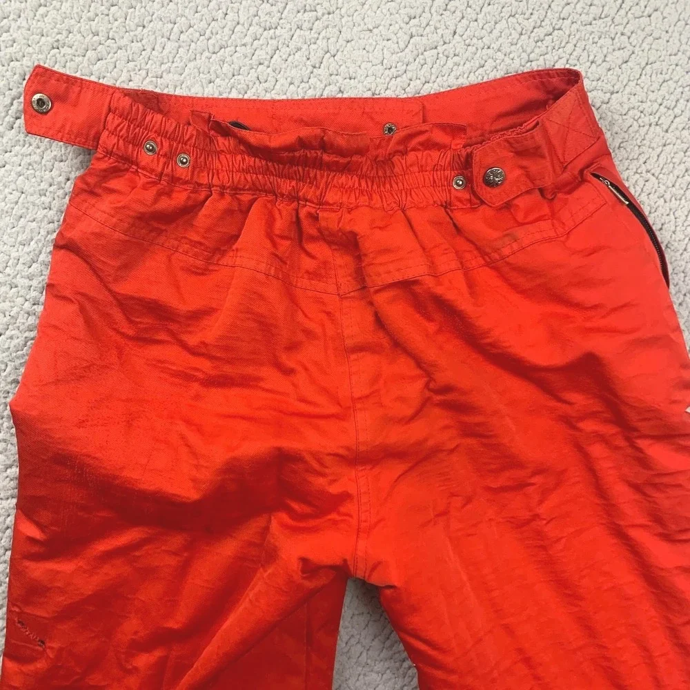 Spyder Mens Insulated Ski Pants 29x30 Red Winter Snowboard Snow Trousers Vintage